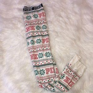 PINK Christmas PJ Pants